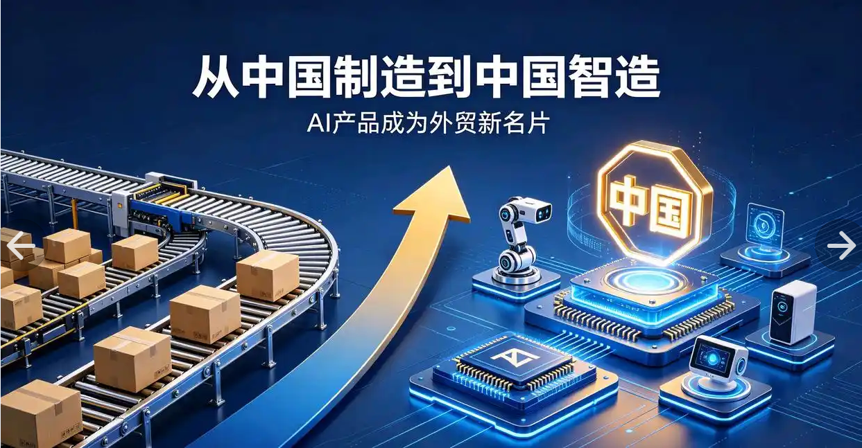 AI产品出海走红！人工智能相关产品成为中国外贸新名片